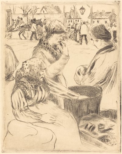 Kastanjeleverandører av Camille Pissarro
