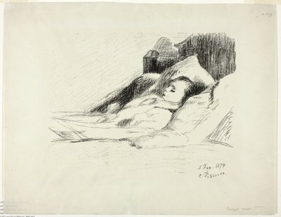 Dødt barn av Camille Pissarro
