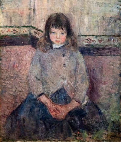 Félix Pissaro i skjørt av Camille Pissarro