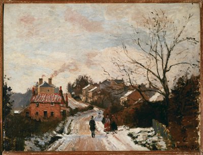 Fox Hill, Upper Nor (maleri på lerret) av Camille Pissarro