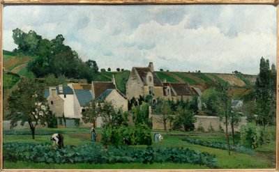 Eremitasjen i Pontoise - Eremitasjen i Pontoise … (maleri på lerret) av Camille Pissarro