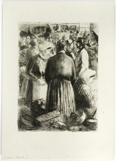 Marked i Pointoise av Camille Pissarro