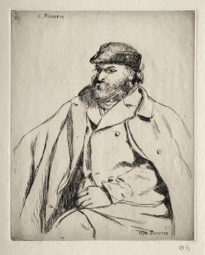 Paul Cézanne av Camille Pissarro