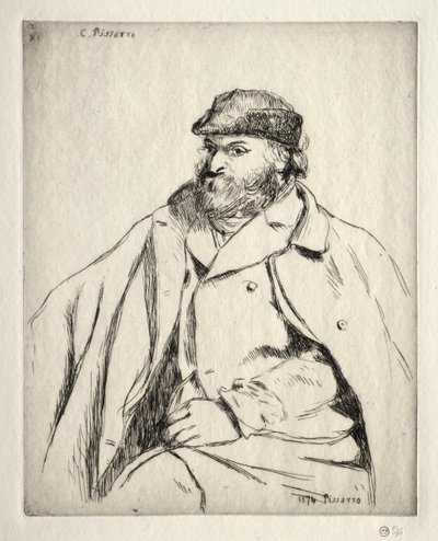 Paul Cézanne av Camille Pissarro