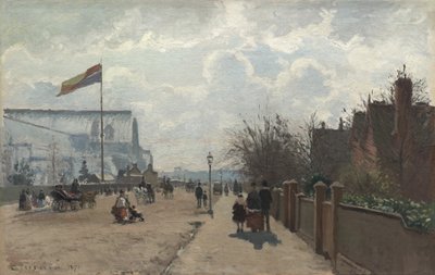 Krystallpalasset, 1871. av Camille Pissarro