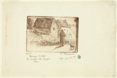 Gjeterens tilbakekomst av Camille Pissarro