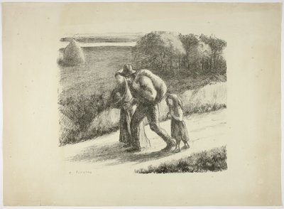 Vagabondene av Camille Pissarro
