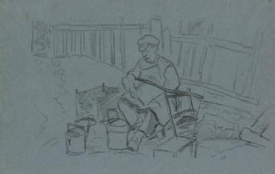Triks med verktøyene hans av Camille Pissarro