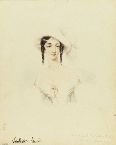 Portrett av danseren Lola Montez 1821-1861, 1846. av Camille Roqueplan