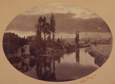 Elvescene av Camille Silvy