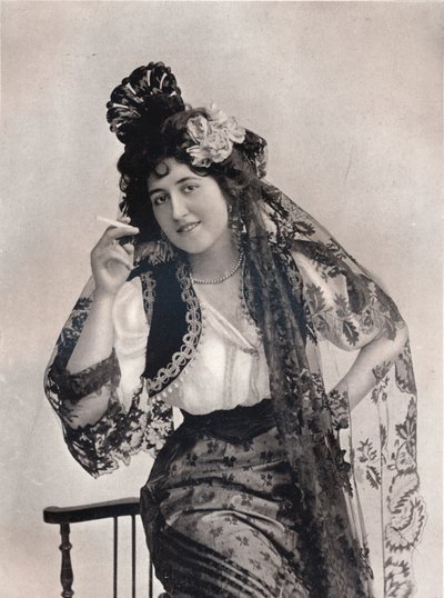 'Miss Rita Jolivet', c1903. av Campbell and Gray