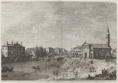 Al Dolo, ca. 17351746. av Canaletto