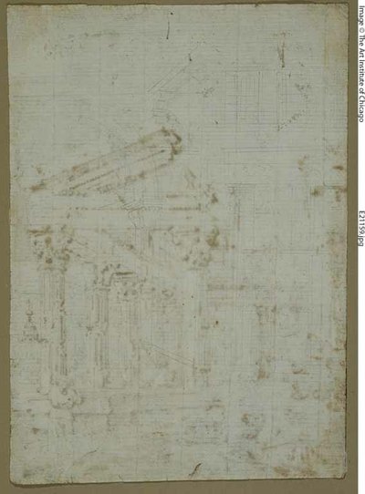 Arkitektoniske skisser av Canaletto