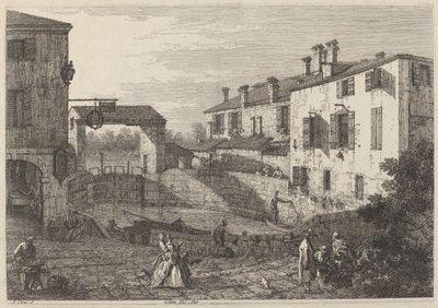 Dørene til Dolo av Canaletto