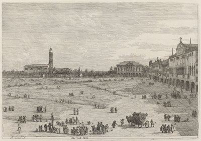 Pra della Valle, ca. 17351746. av Canaletto