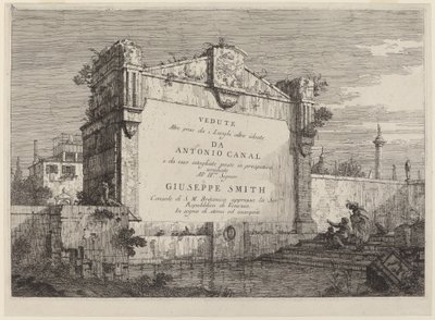 Tittelplate av Canaletto
