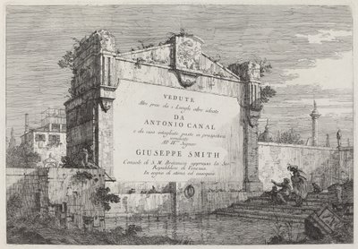 Tittelplate av Canaletto