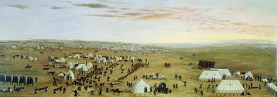 Uruguaiana-leiren, Rio Grande, Brasil av Candido Lopez