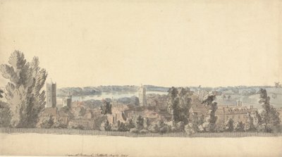Utsikt over Ipswich, Suffolk av Capt. Francis Grose