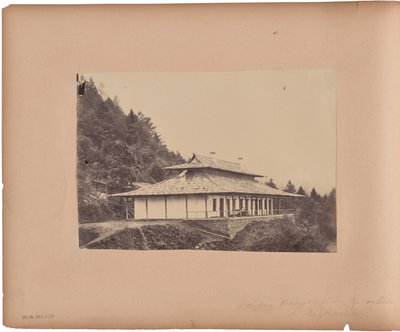 Nâgkunda. En iscenesettende bungalow i interiøret av Capt. Melville Clarke