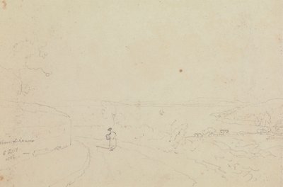Above West Cowes, 8. februar 1826 av Capt. Thomas Hastings