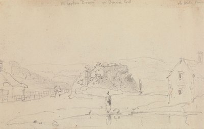 Arreton Down, eller Down End, Isle of Wight av Capt. Thomas Hastings