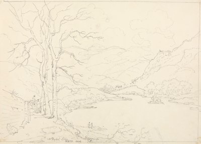 Ved Rydalssjøen, 8. februar 1836 av Capt. Thomas Hastings