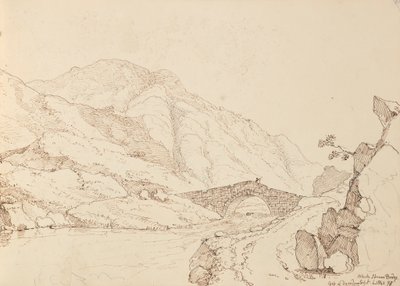 Black Stream Bridge, 6. september 1841 av Capt. Thomas Hastings
