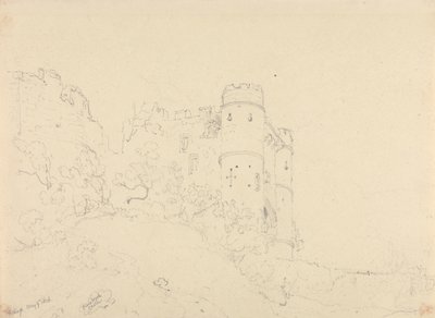 Carisbrooke Castle, 9. mai 1826 av Capt. Thomas Hastings