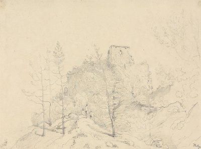 Carisbrooke Castle, 9. mai 1826 av Capt. Thomas Hastings