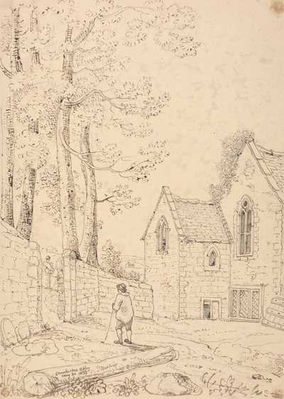 Crewkerne Abbey, 24. mai 1833 av Capt. Thomas Hastings