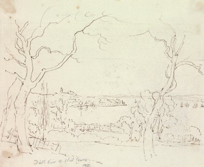 Fjernsyn over West Cowes, Isle of Wight av Capt. Thomas Hastings