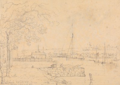 East Cowes, kl. 19.00, 11. mai 1833 av Capt. Thomas Hastings