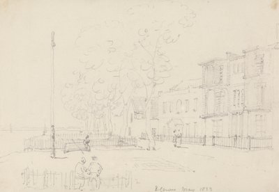 East Cowes, mai 1833 av Capt. Thomas Hastings