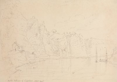 Inngangen til Chepstow, september 1845 av Capt. Thomas Hastings