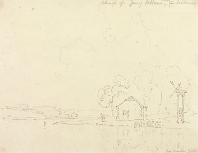 Fra Beaulieu River, Hampshire av Capt. Thomas Hastings