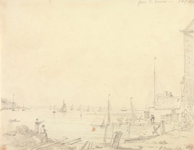 Fra East Cowes, 7. august 1826 av Capt. Thomas Hastings
