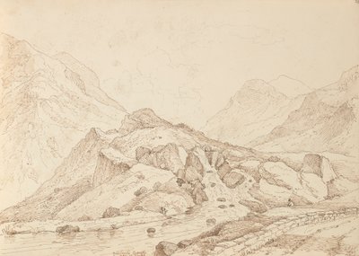 Gowland's Cascade, Gap of Dunloh, 6. september 1841 av Capt. Thomas Hastings