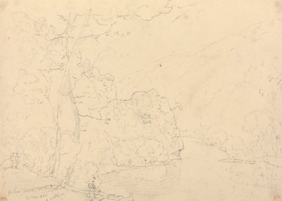 Holne Chase on the Dart, 30. mai 1833 av Capt. Thomas Hastings