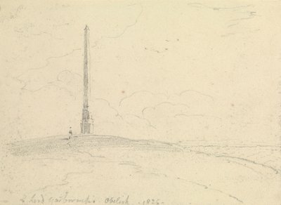 Lord Yarboroughs Obelisk av Capt. Thomas Hastings