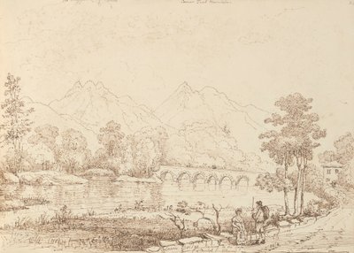 Lown Bridge som fører til Gap of Dunloh av Capt. Thomas Hastings