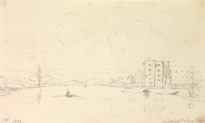 Medina River og Cowes, Isle of Wight av Capt. Thomas Hastings
