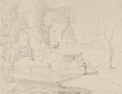 Nær Saint Lawrence, Isle of Wight, desember 1826 av Capt. Thomas Hastings