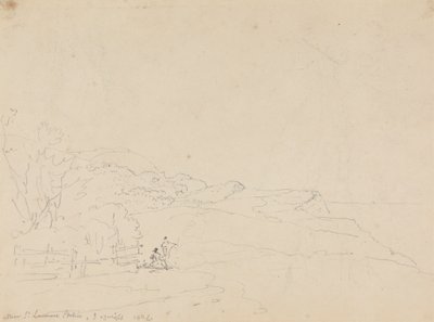Nær Saint Lawrence Station, Isle of Wight av Capt. Thomas Hastings