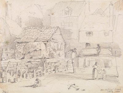 På Hastings Beach, 3. oktober 1820 av Capt. Thomas Hastings