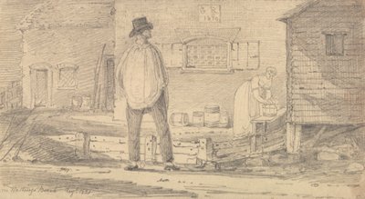 På Hastings Beach, august 1821 av Capt. Thomas Hastings