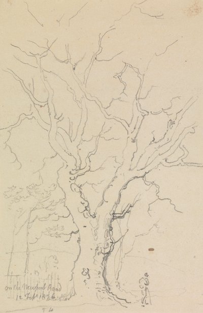 På Newport Road, 12. februar 1826 av Capt. Thomas Hastings