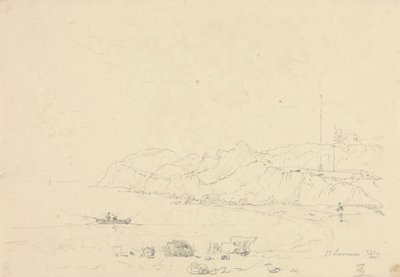 St. Lawrence, Isle of Wight, 19. september 1827 av Capt. Thomas Hastings