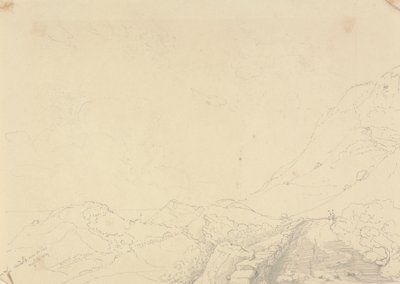 Jordraset over Niton, 13. august 1829 av Capt. Thomas Hastings