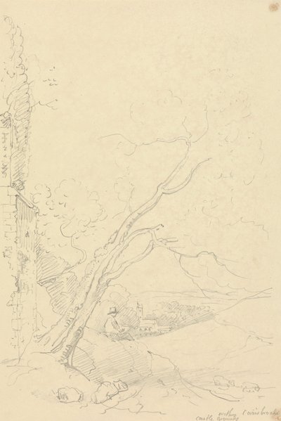 Innenfor Carisbrooke Castle Grounds, Isle of Wight av Capt. Thomas Hastings